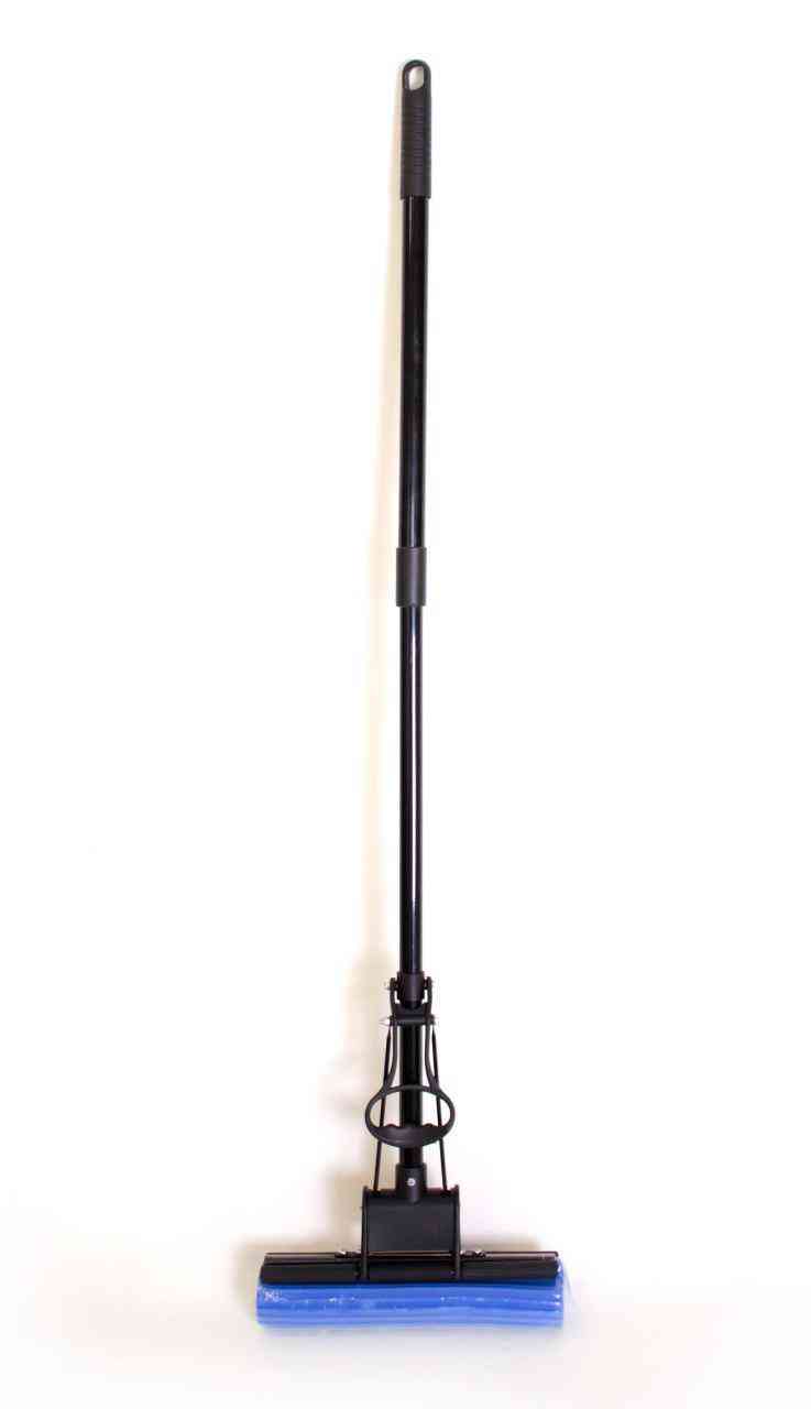 Швабра PVA-насадка 27 см з ручкою-телескоп 110 см, 1 віджим Eco Fabric